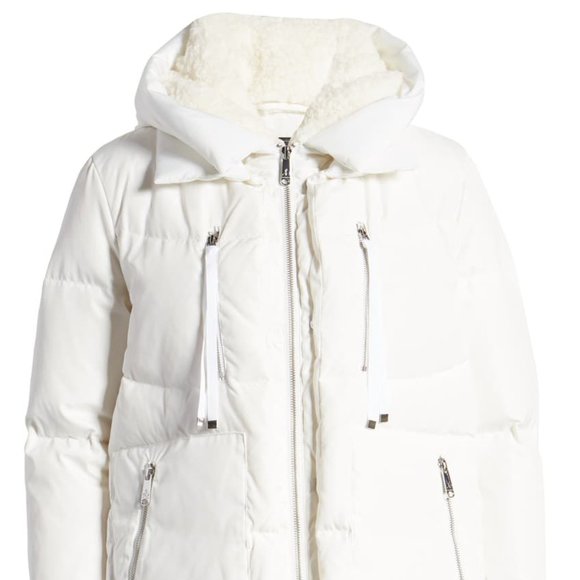 Sam Edelman Faux Shearling Lined Puffer 
